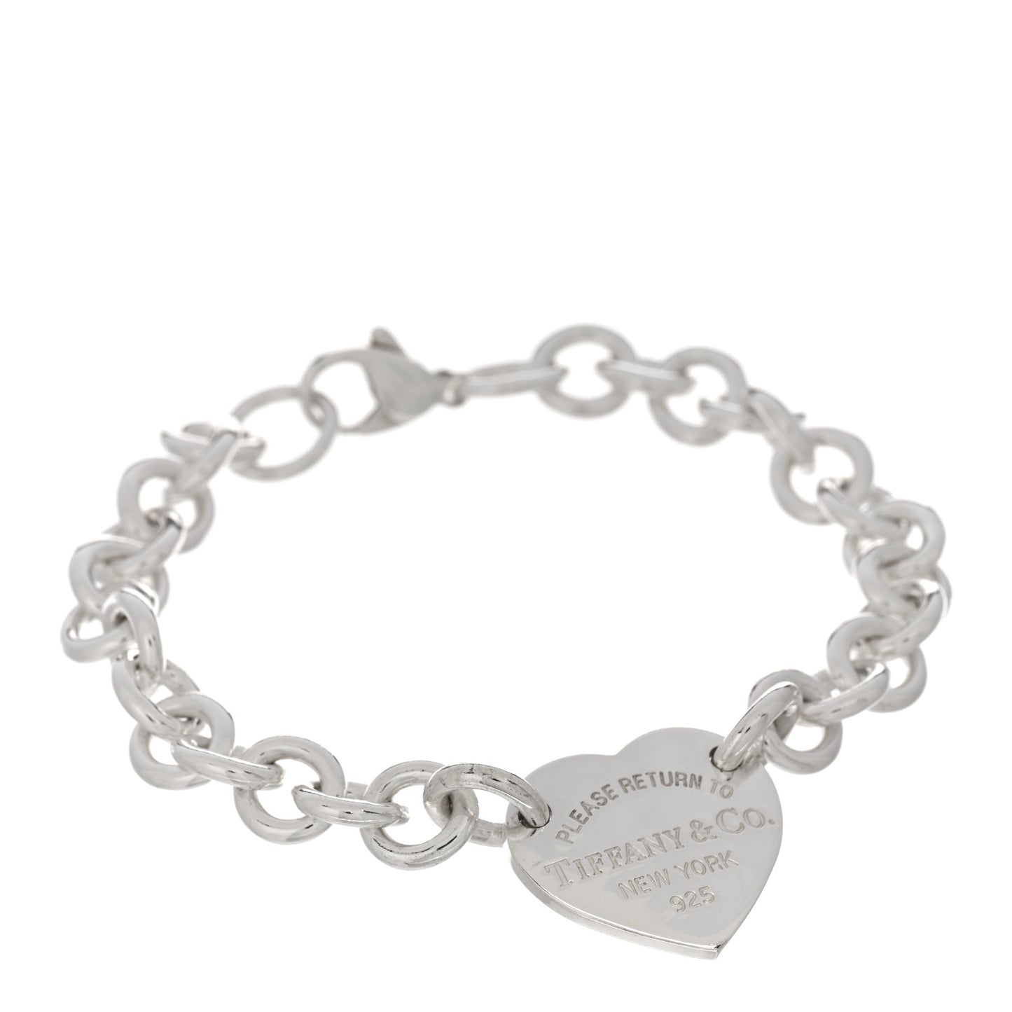 Sterling Silver Return to Tiffany Heart Tag Bracelet