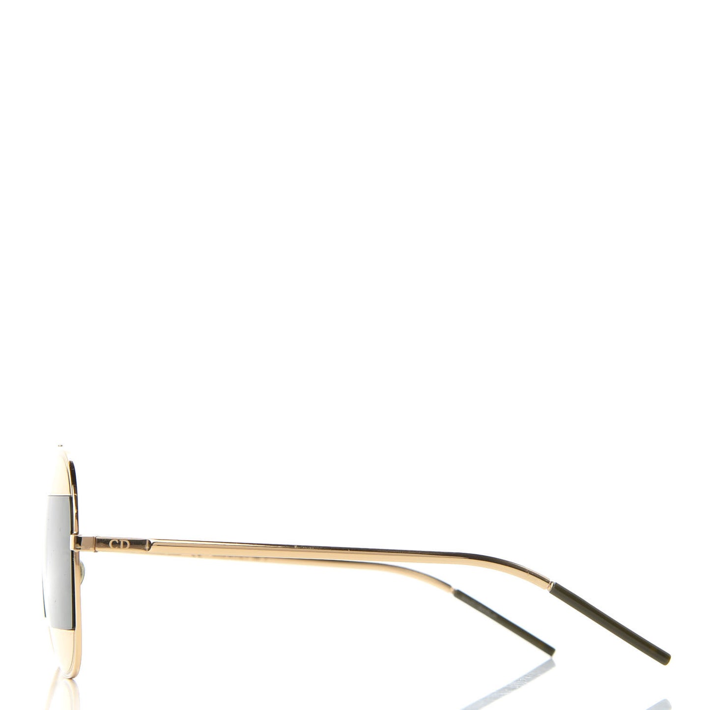 Metal Split 1 Aviator Sunglasses Gold