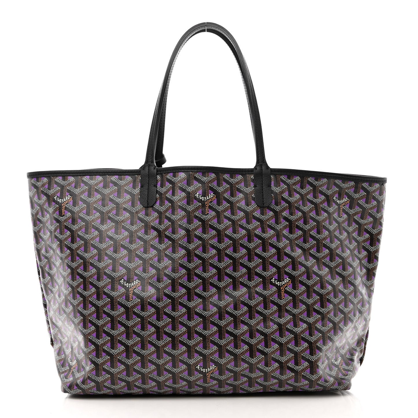 Goyardine Saint Louis Claire Voie PM Black Violet