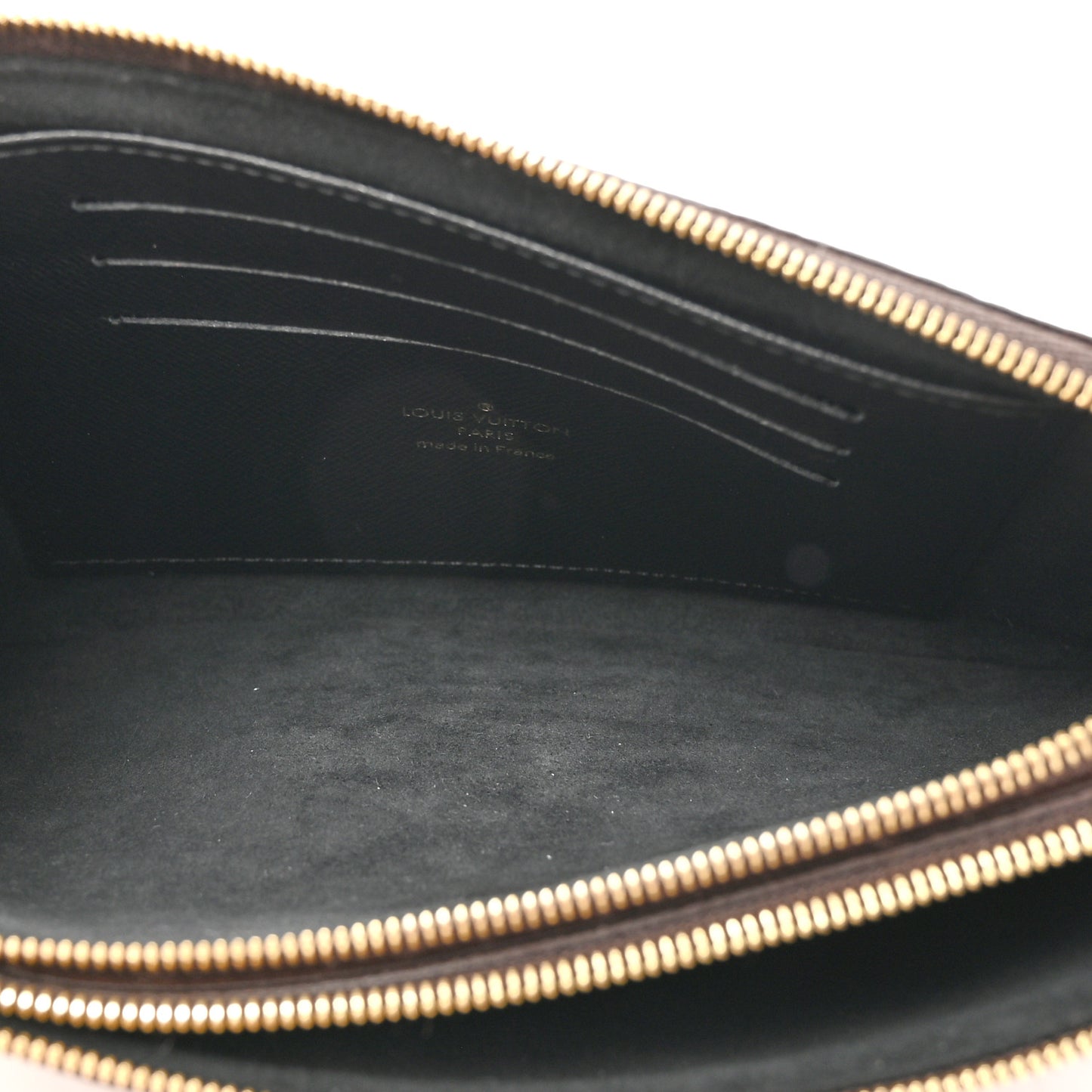 Reverse Monogram Giant Double Zip Pochette