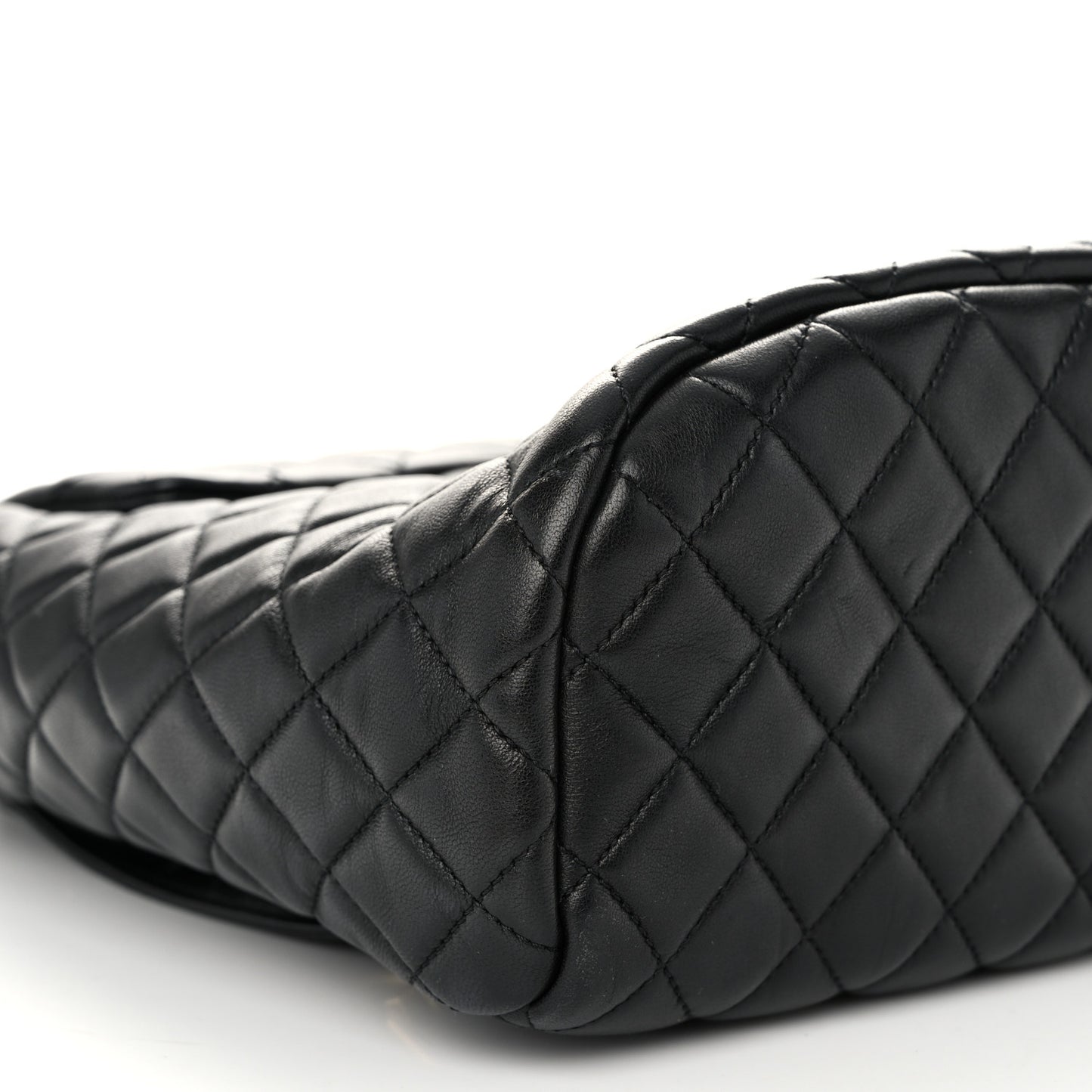 Lambskin Quilted Small Urban Spirit Backpack Black