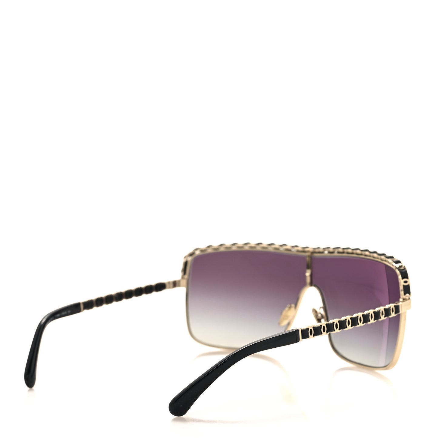 Metal Shield Sunglasses 71368 Grey