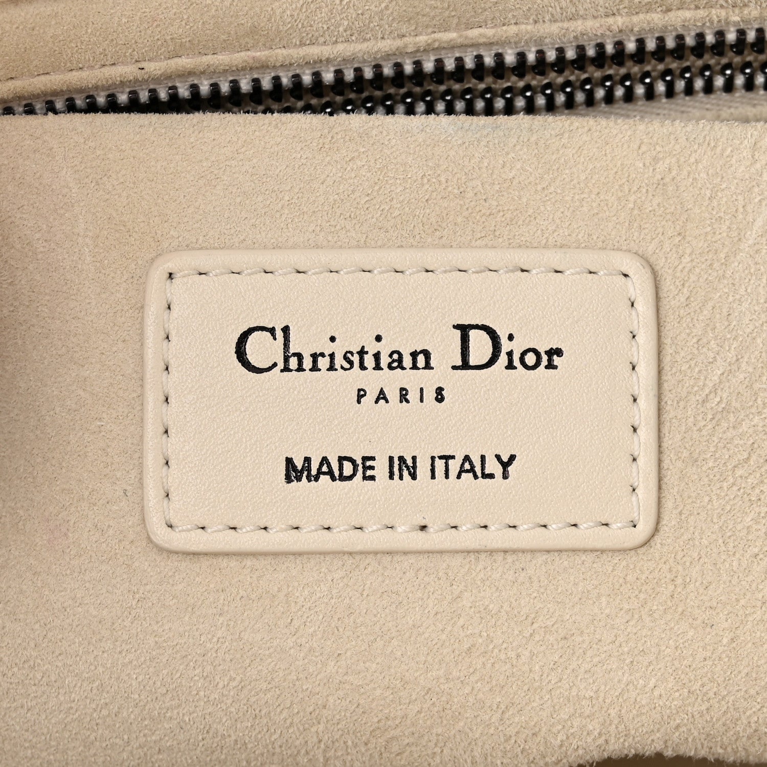 Christian Dior Calfskin Cannage Small The Lady 95.22 Ivory 6 of 10