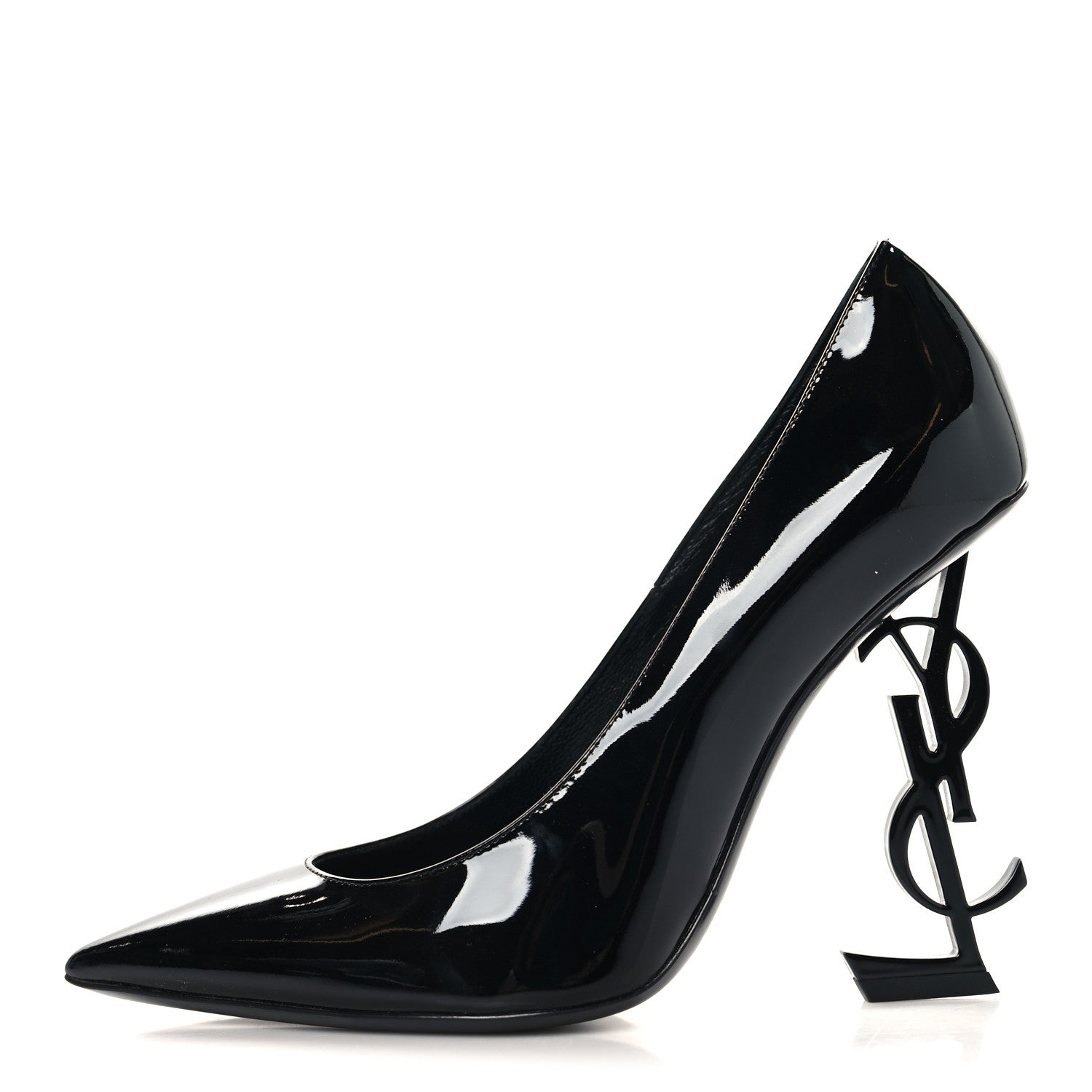 Saint Laurent Patent Opyum 110 Pumps 37 Black 1865829  display picture 1