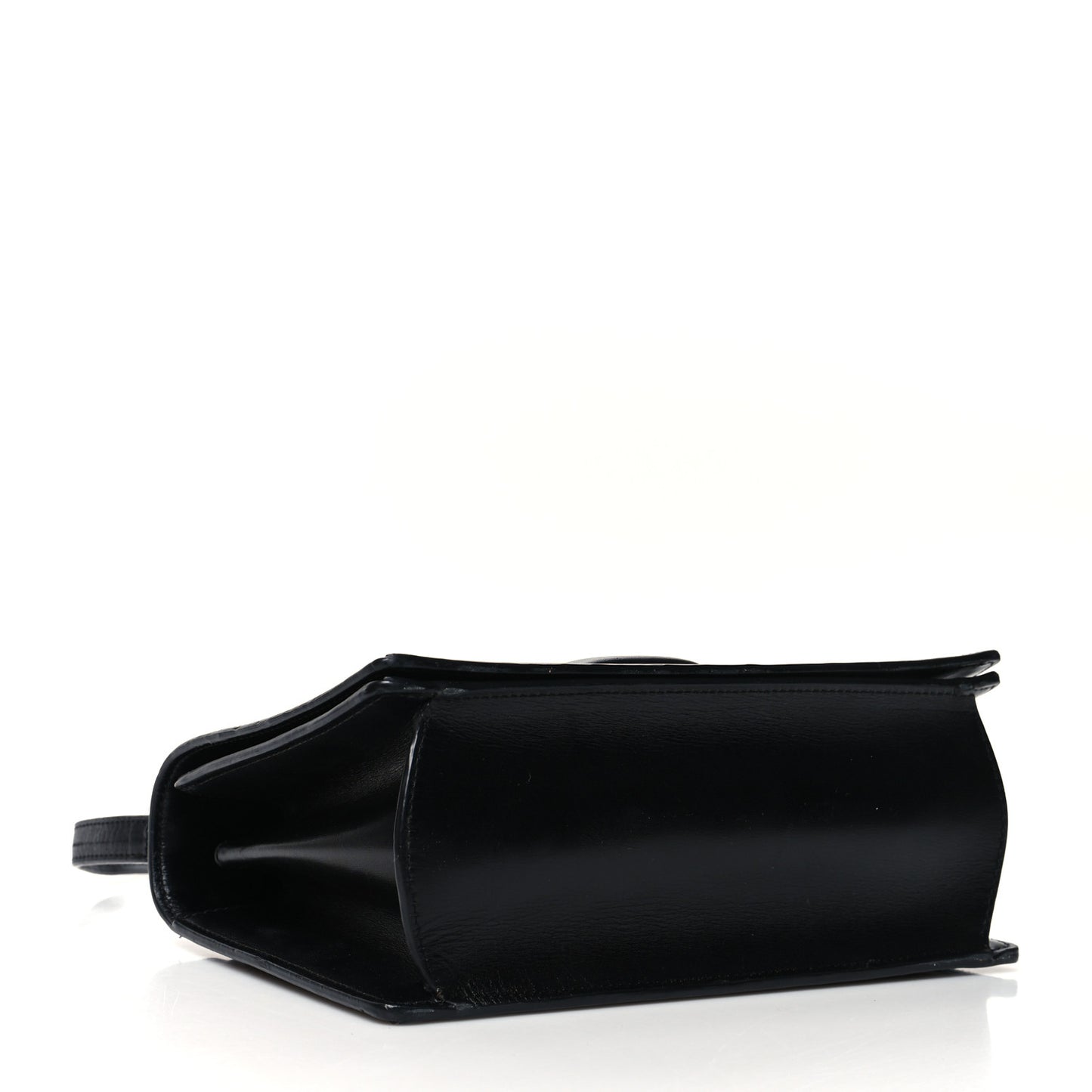 Calfskin Lollipop Small Barcelona Shoulder Bag Black