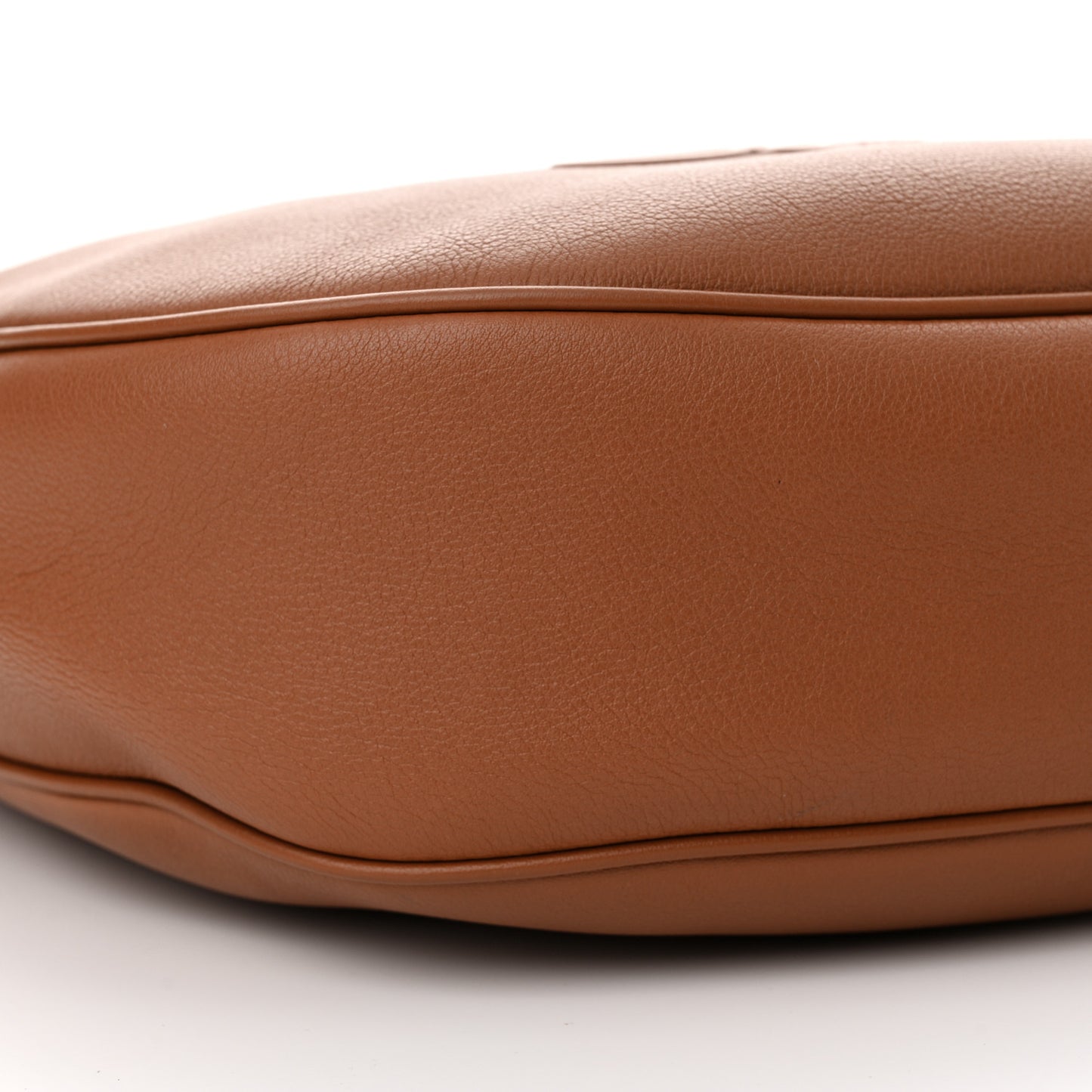 Supple Calfskin Medium Triomphe Heloise Shoulder Bag Tan