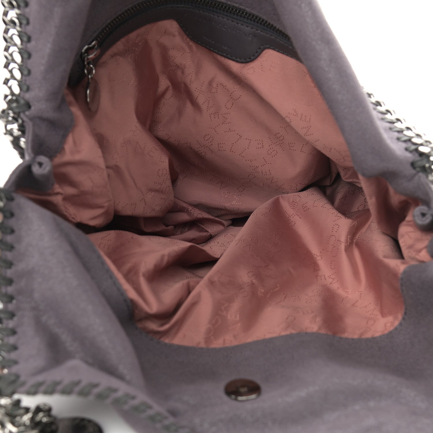 Stella McCartney Shaggy Deer Small Falabella Tote Light Grey 5 of 10