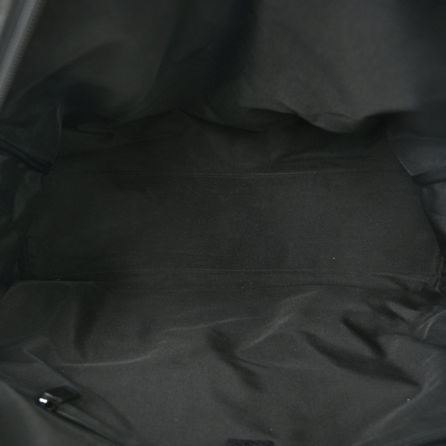 Nylon Monogram Large Duffle Bag Black