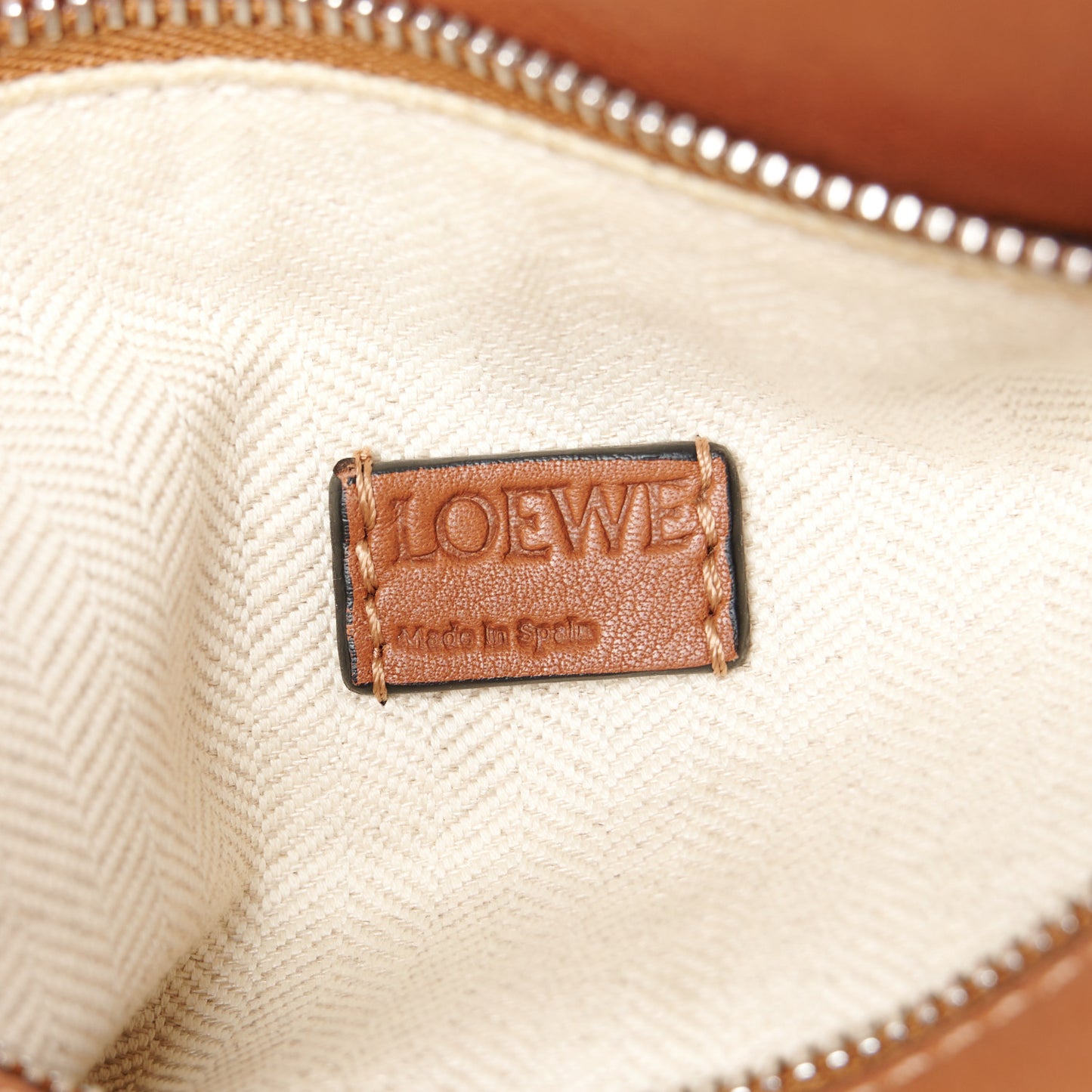 Calfskin Mini Puzzle Bag Tan