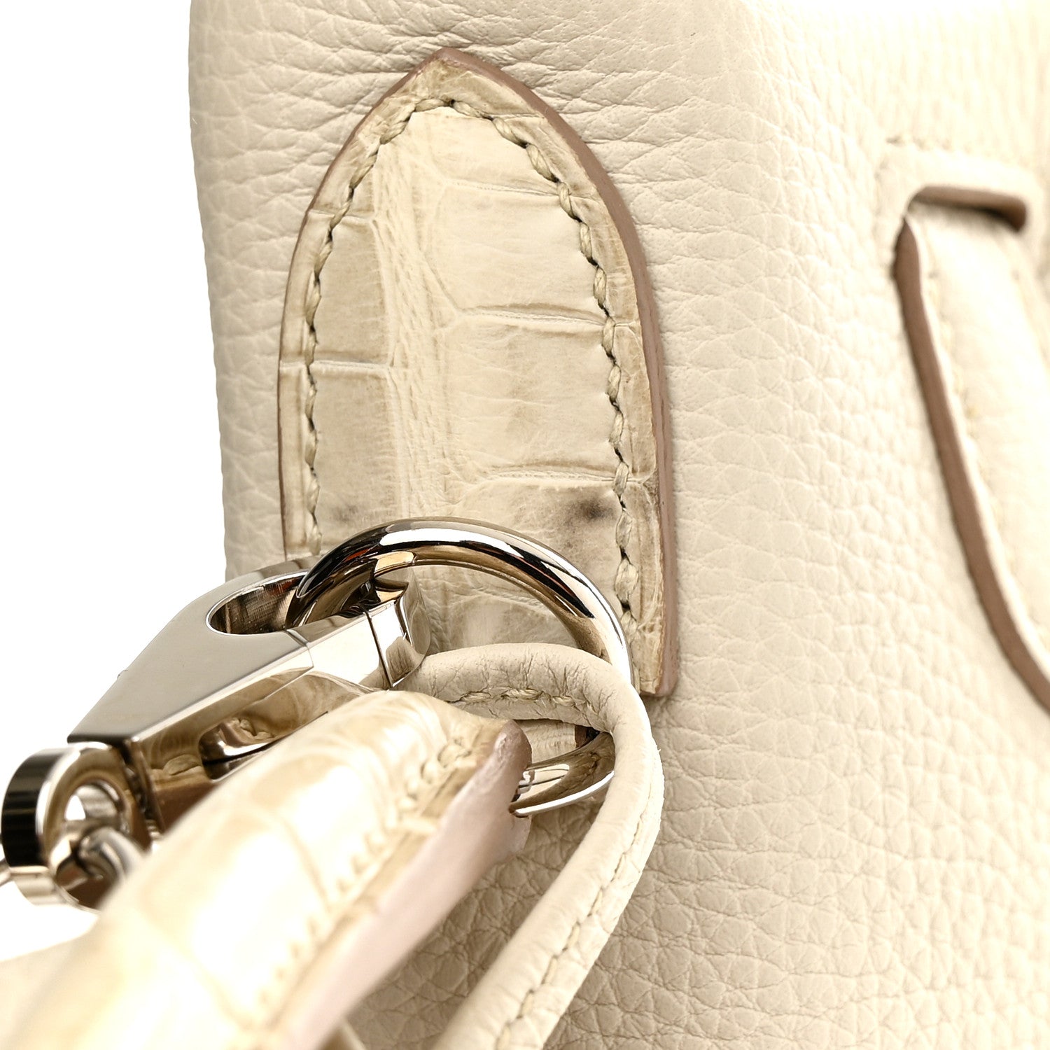 Hermes Togo Matte Alligator Kelly Retourne Touch 28 Beton 13 of 15