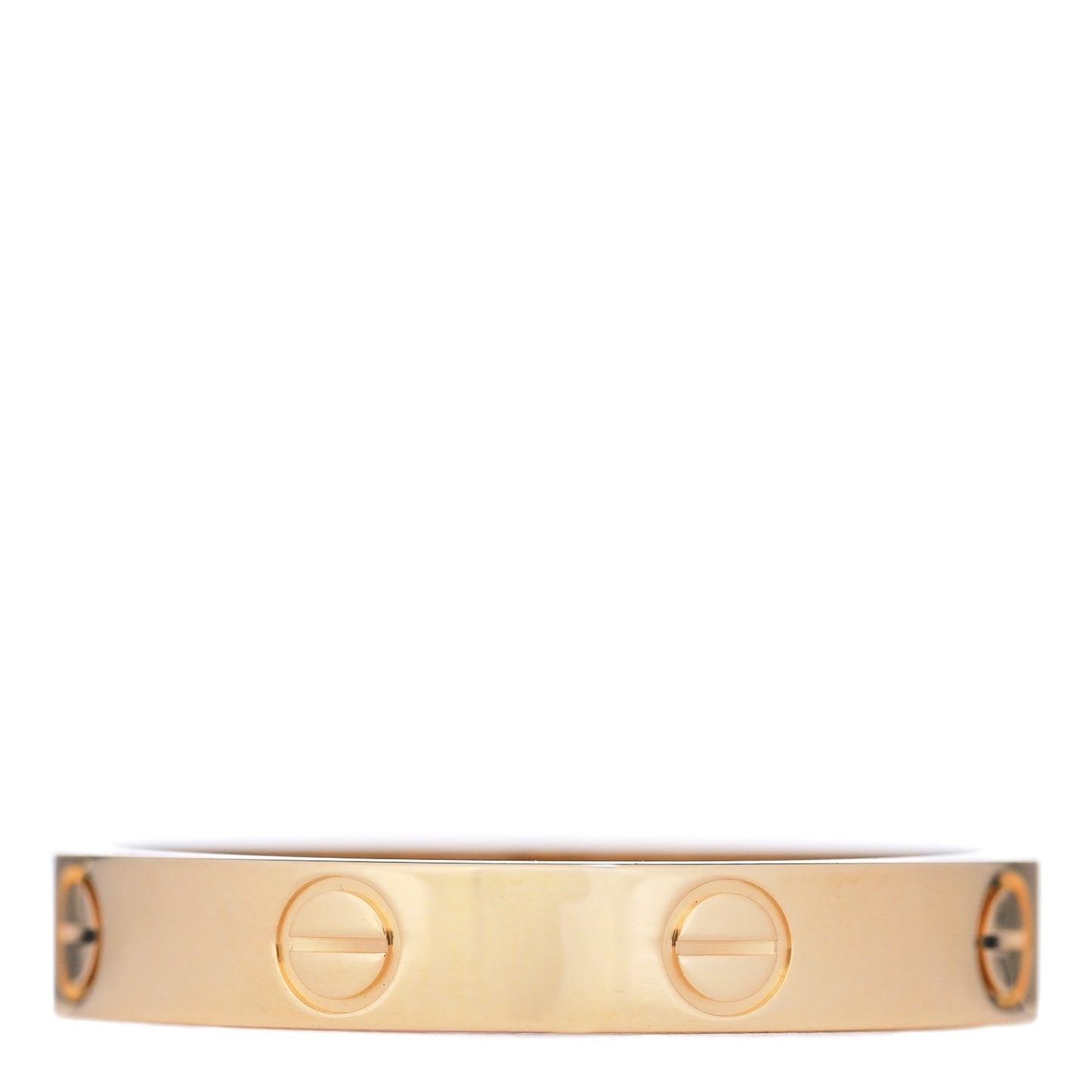 18K Yellow Gold 3.5mm LOVE Wedding Band Ring 61 9.5
