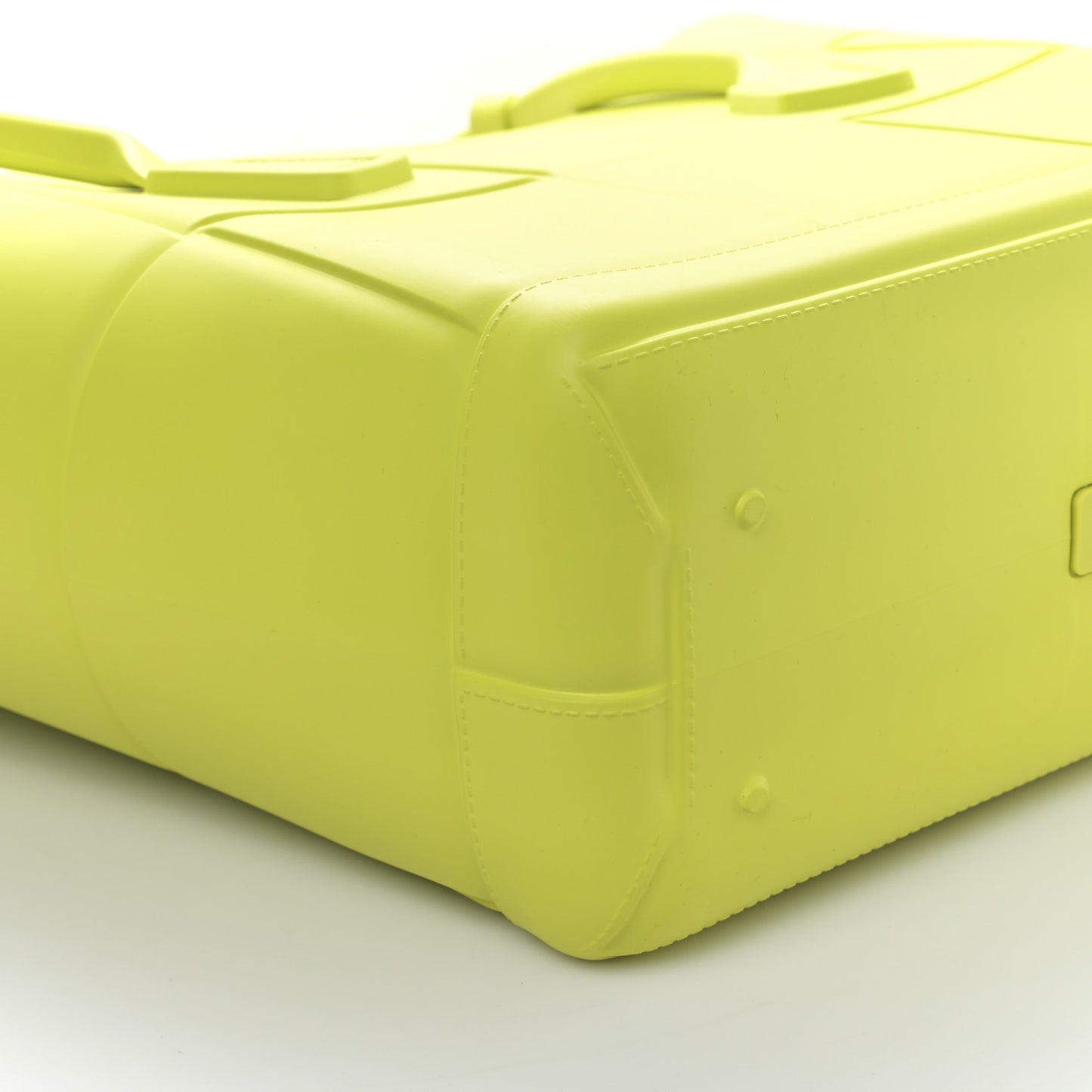 Rubber Maxi Intrecciato Medium Arco Kiwi Green