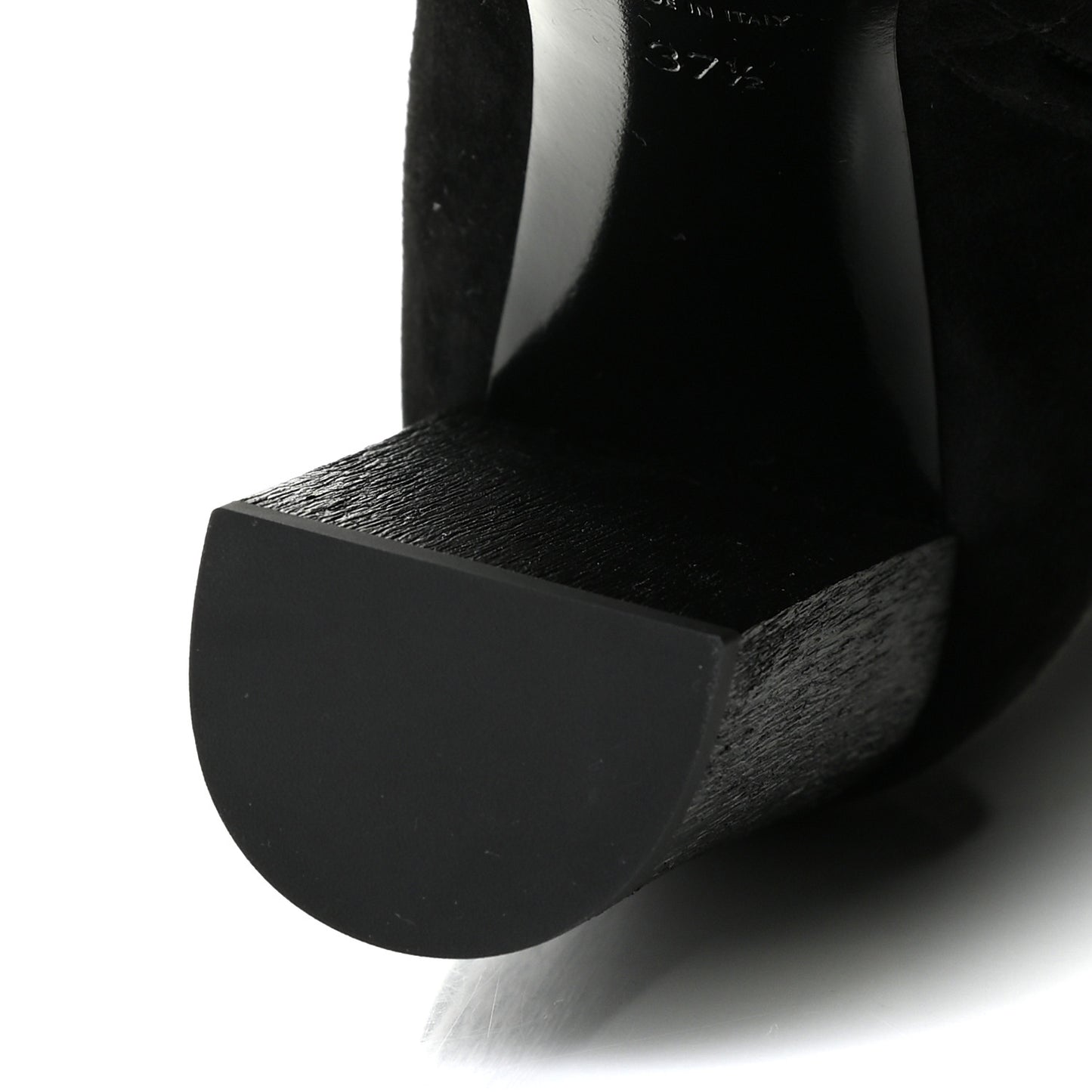 Suede Joplin Buckle 105 Booties 37.5 Black