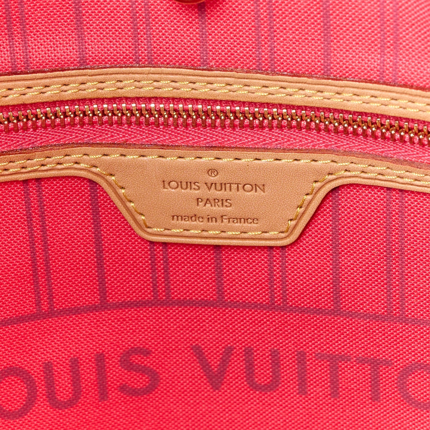 Monogram V Neverfull MM Grenade