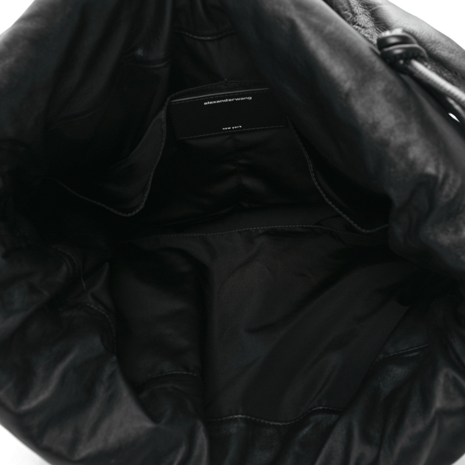 Alexander Wang Lambskin Large Ryan Puffer Bag Black Black 5 of 10