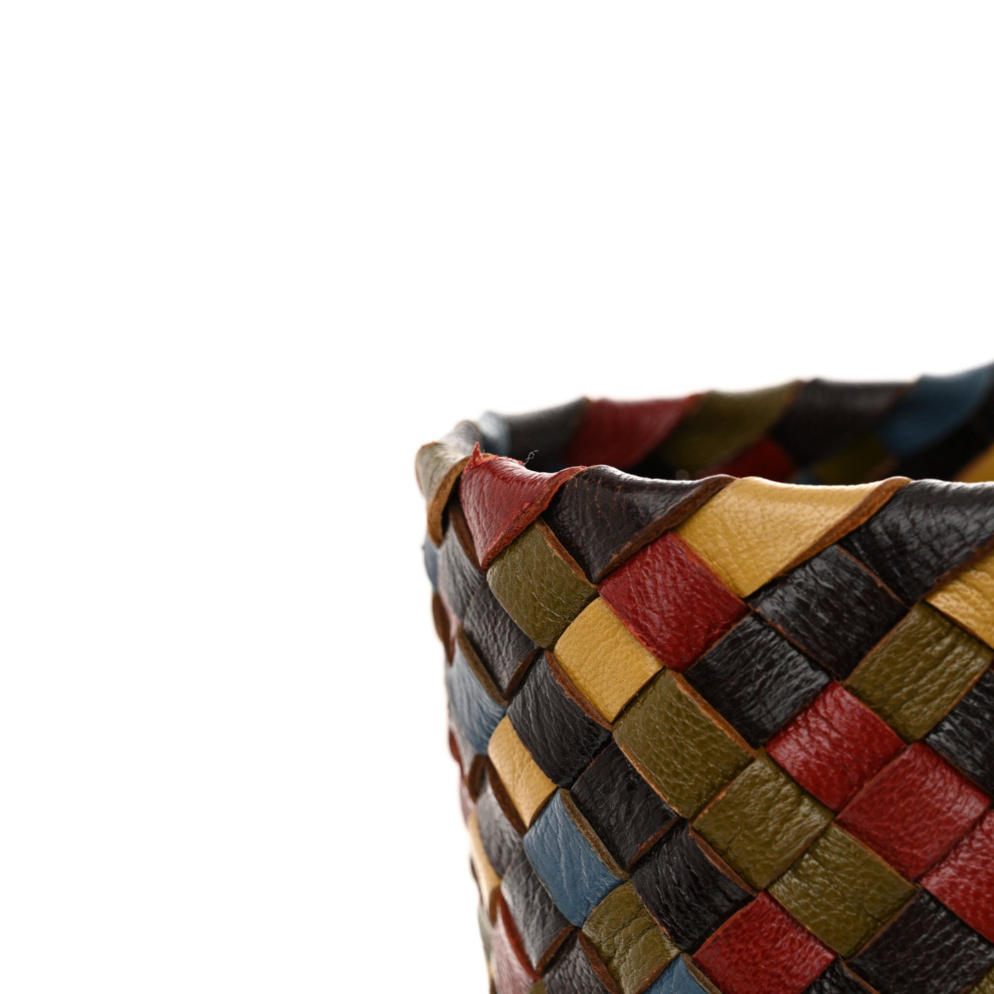 Nappa Intrecciato Medium Cabat Multicolor