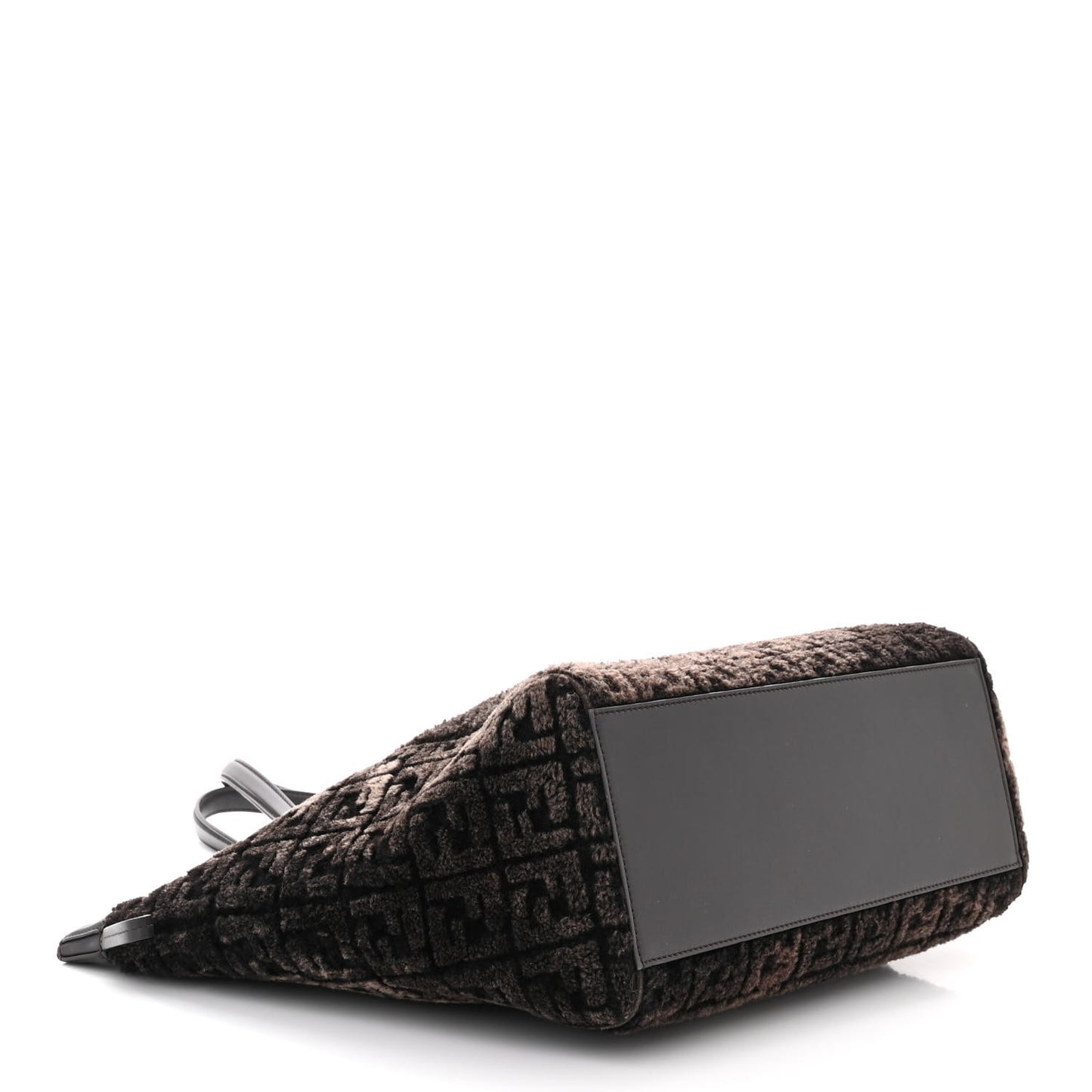 Sheepskin FF 1974 Large Fendi Origami Brown