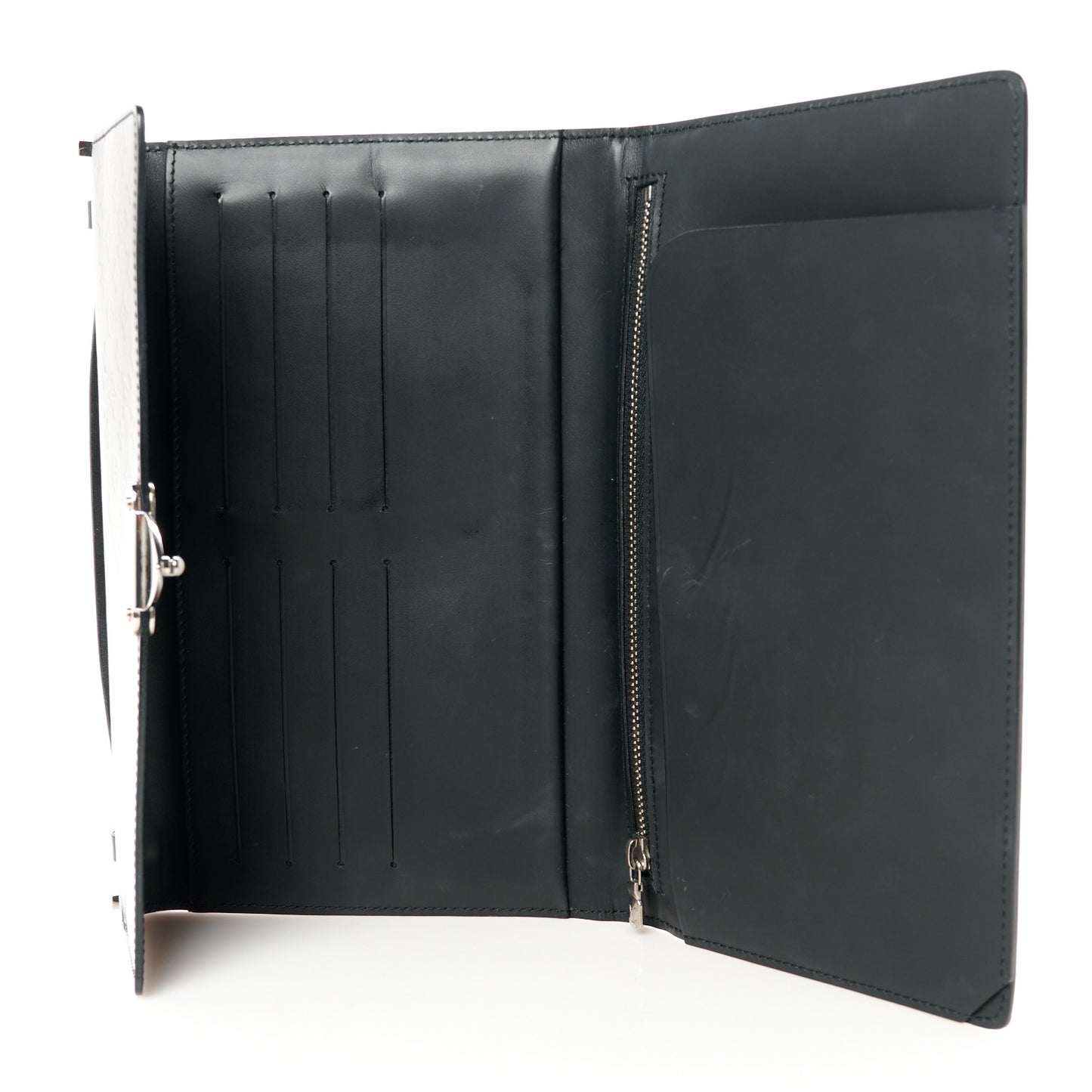 Monogram Glace Anouchka Pochette MM Black