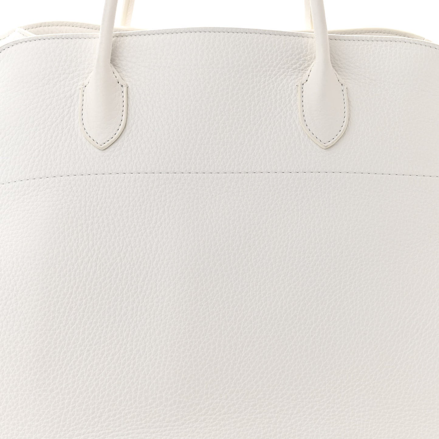 Grained Calfskin Soft Margaux 17 White