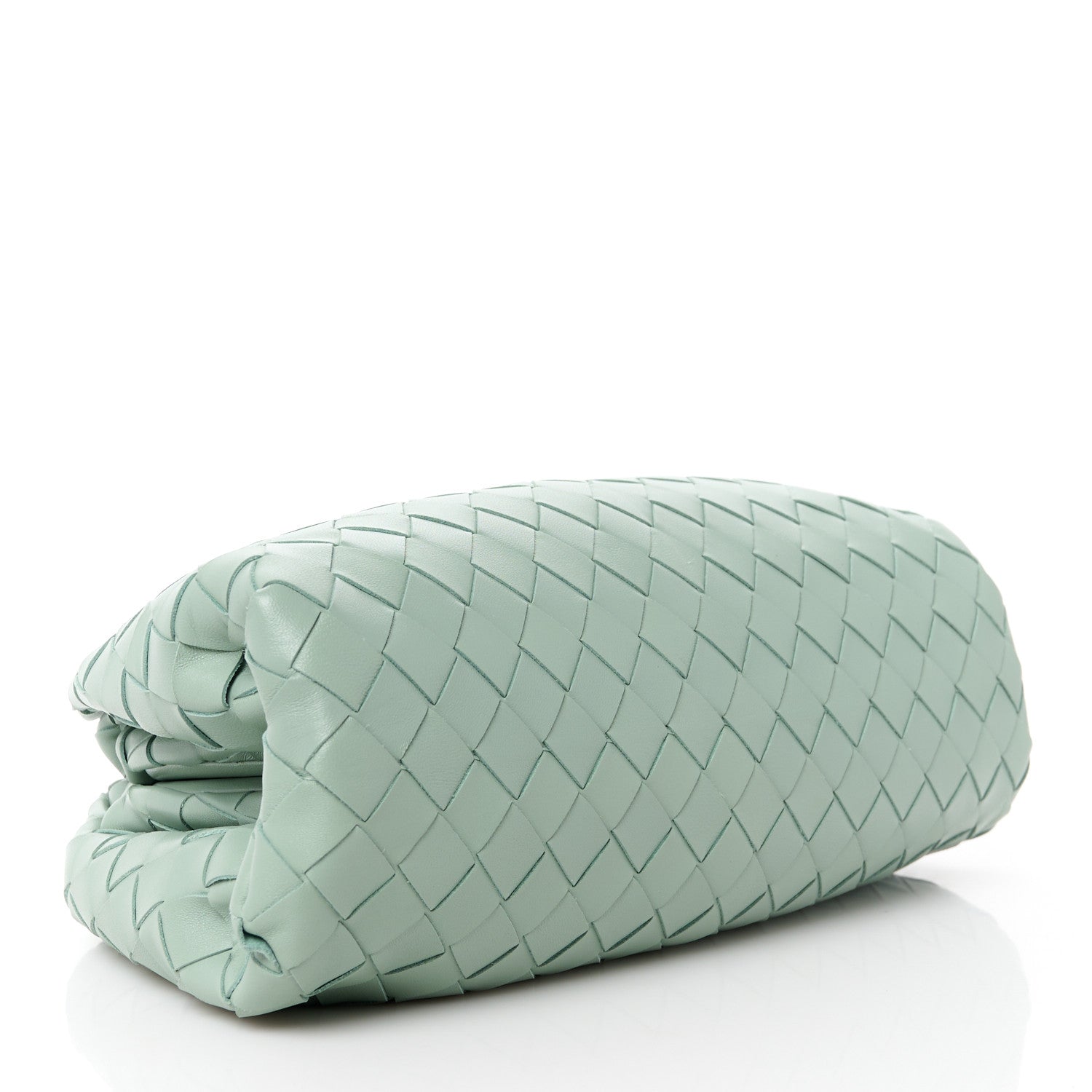 Bottega Veneta Nappa Intrecciato Teen Pouch Sage 4 of 11