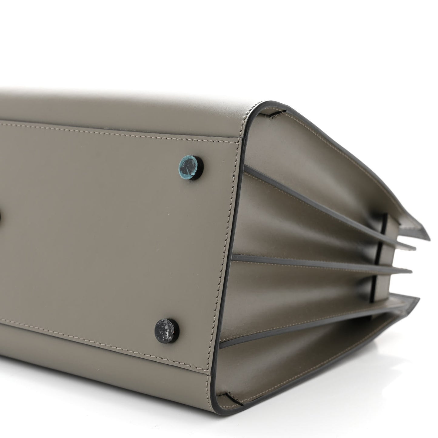 Smooth Calfskin Small Sac De Jour Kaki Militaire