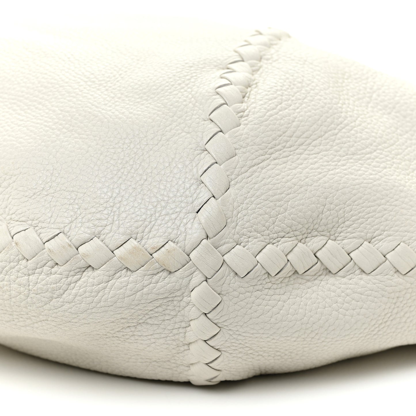 Cervo Deerskin Large Hobo White