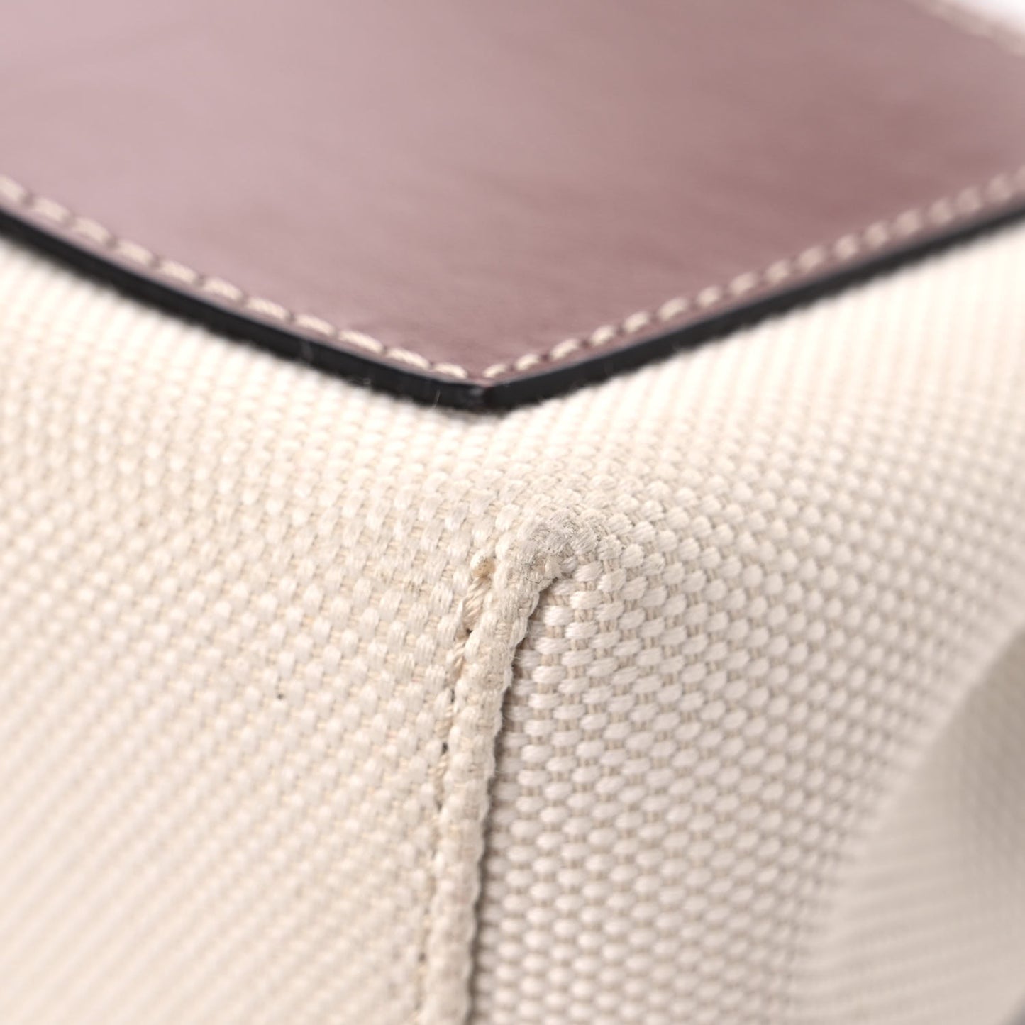 Calfskin Canvas Horseferry Print Hackberry Crossbody Bag Natural Tan