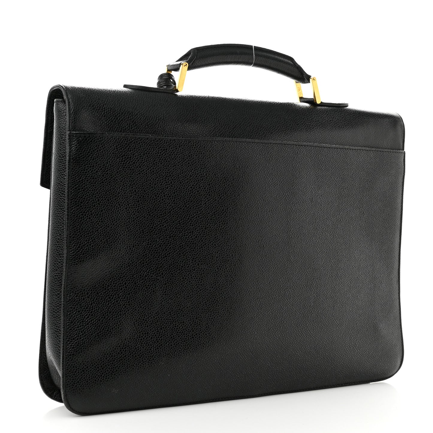 Caviar Briefcase Laptop Bag Black