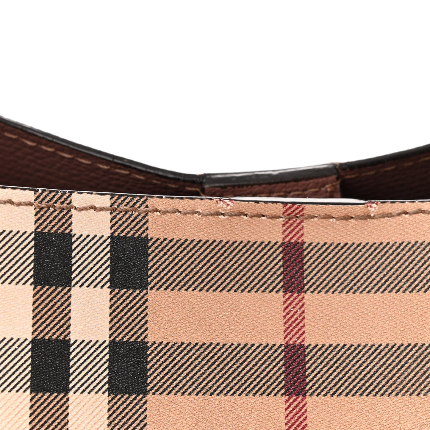 Haymarket Check Colours Small Lorne Bucket Crossbody Elderberry