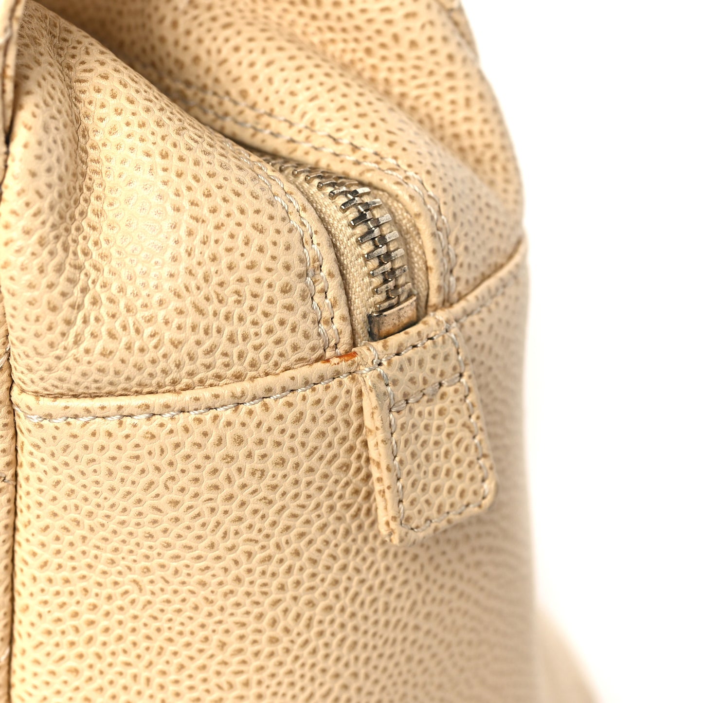 Caviar Quilted Petit Timeless Tote PTT Beige