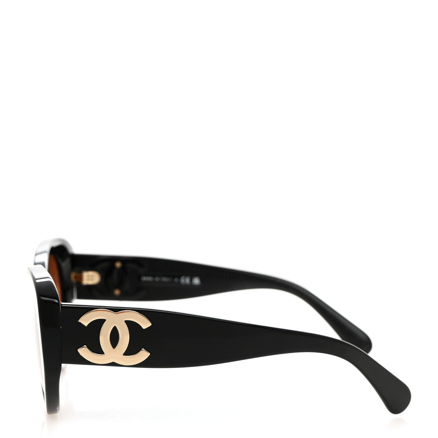 Acetate Butterfly Large CC Sunglasses 5492 Black