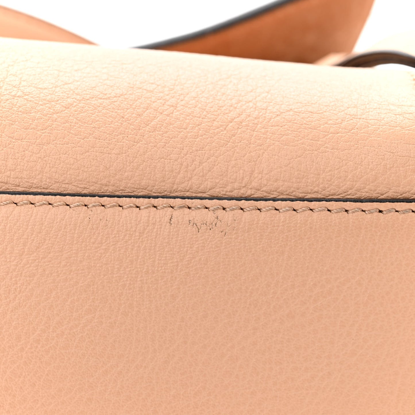 Calfskin Medium Faye Day Shoulder Bag Blush Nude