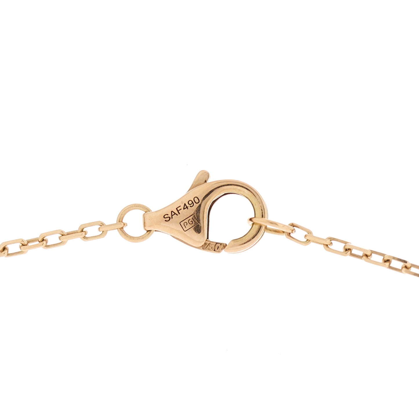 18K Pink White Yellow Gold Diamond Trinity De Cartier Pendant Necklace