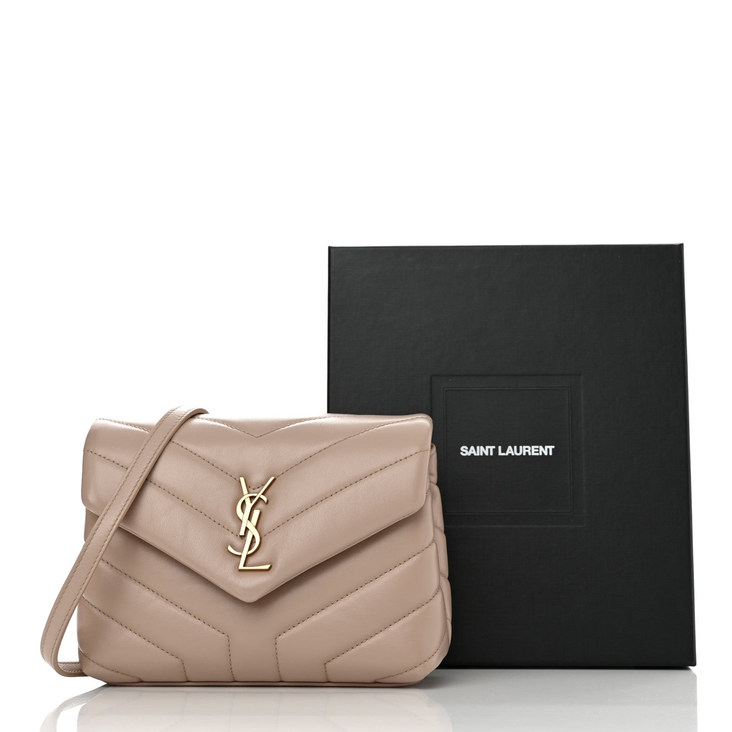 Calfskin Y Quilted Monogram Toy Loulou Crossbody Bag Marble Pink
