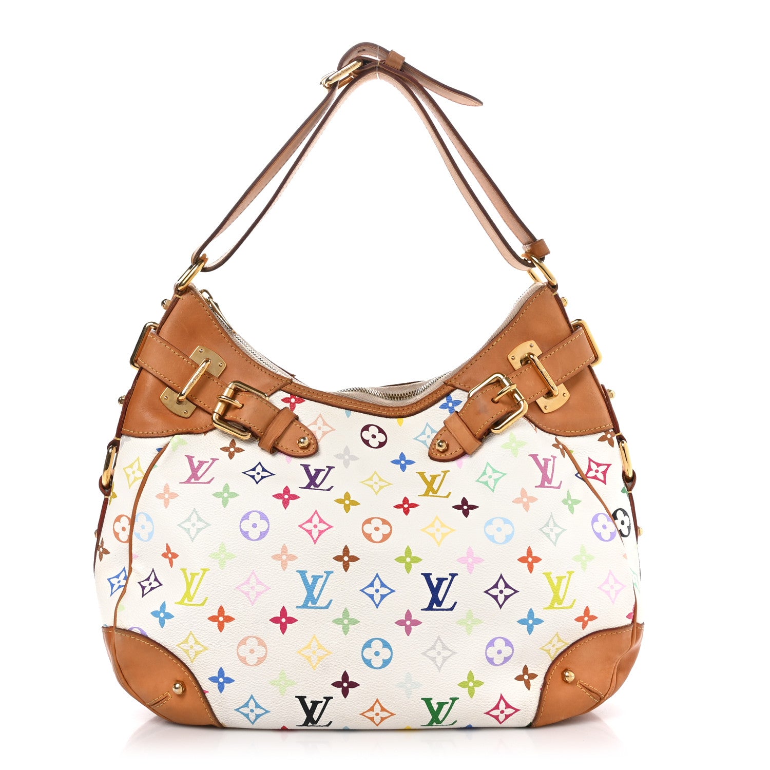 Louis Vuitton Monogram Multicolor Greta White 1 of 10