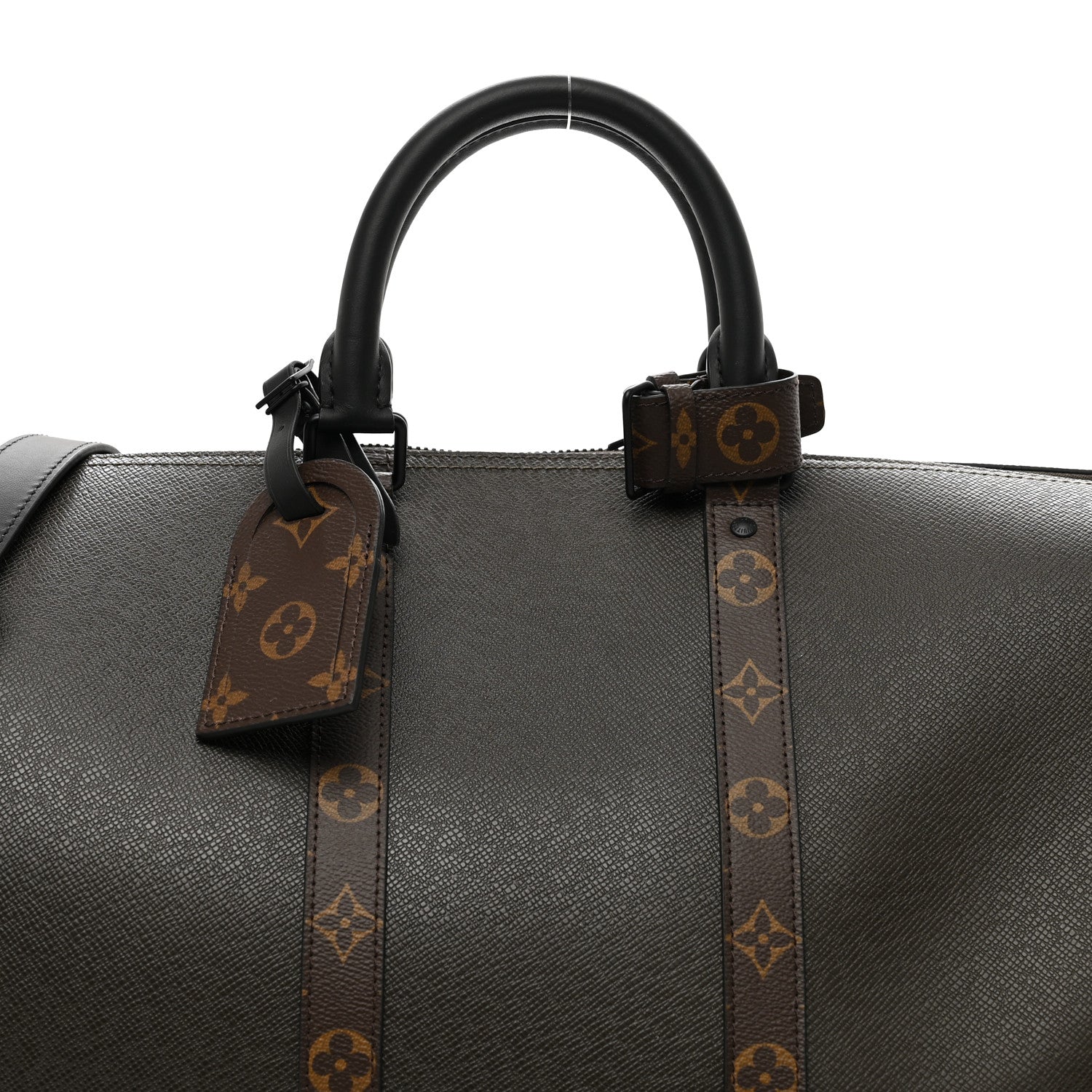 Louis Vuitton Taiga Monogram Keepall Bandouliere 50 Khaki 4 of 8