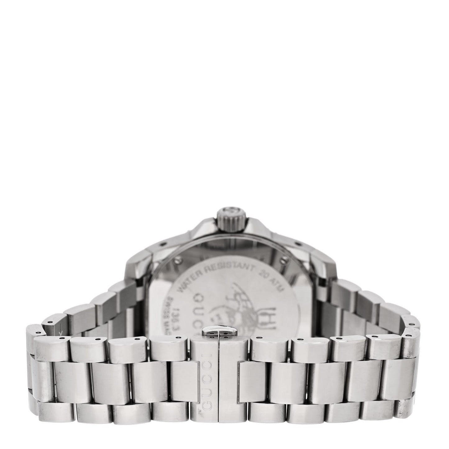 Stainless Steel 40mm Dive Quartz Watch White