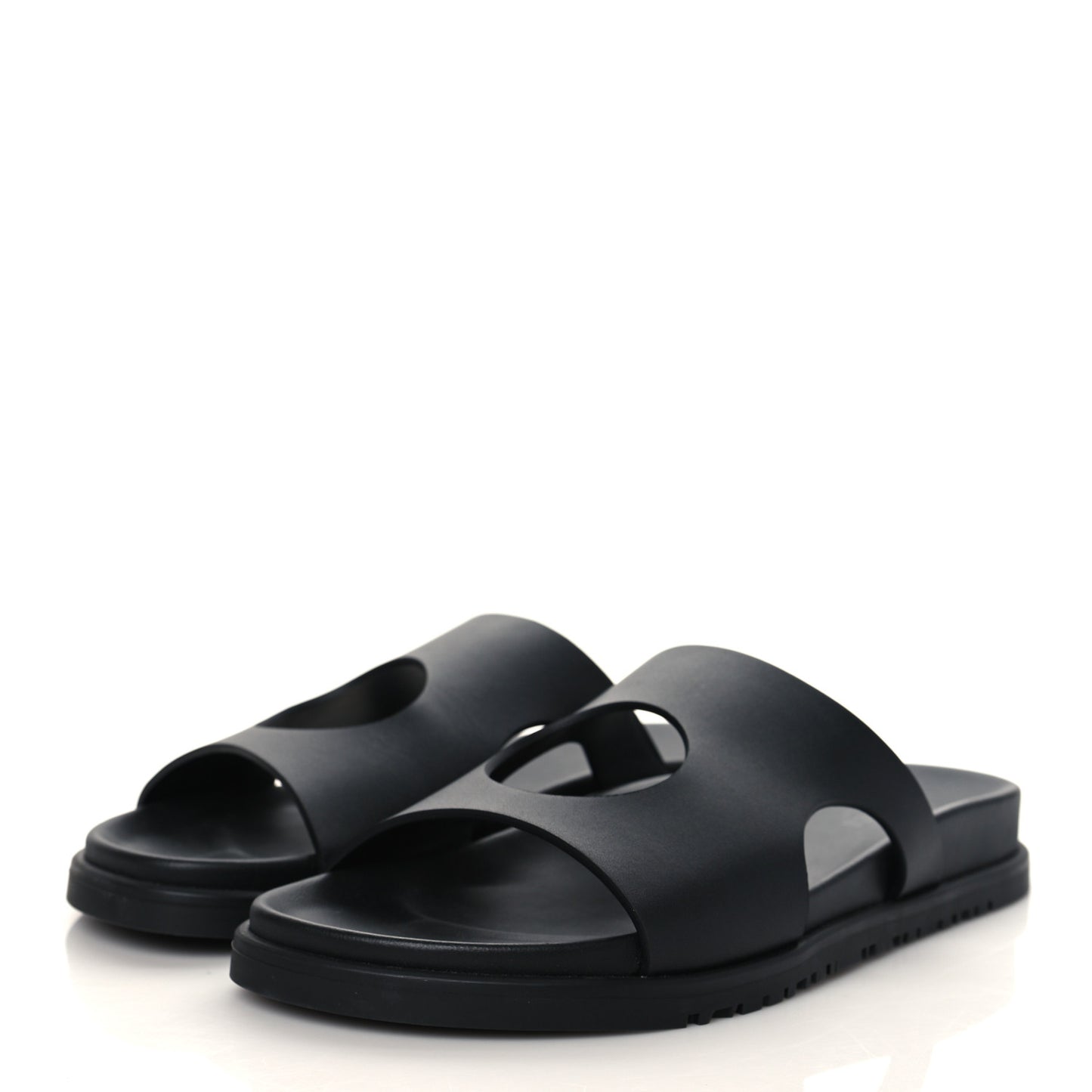 Calfskin Womens Edith Sandals 39.5 Black