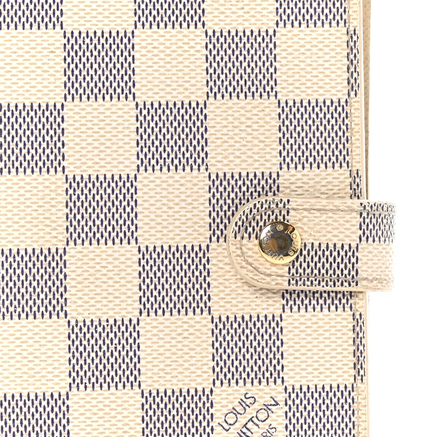 Damier Azur Small Ring Agenda Cover