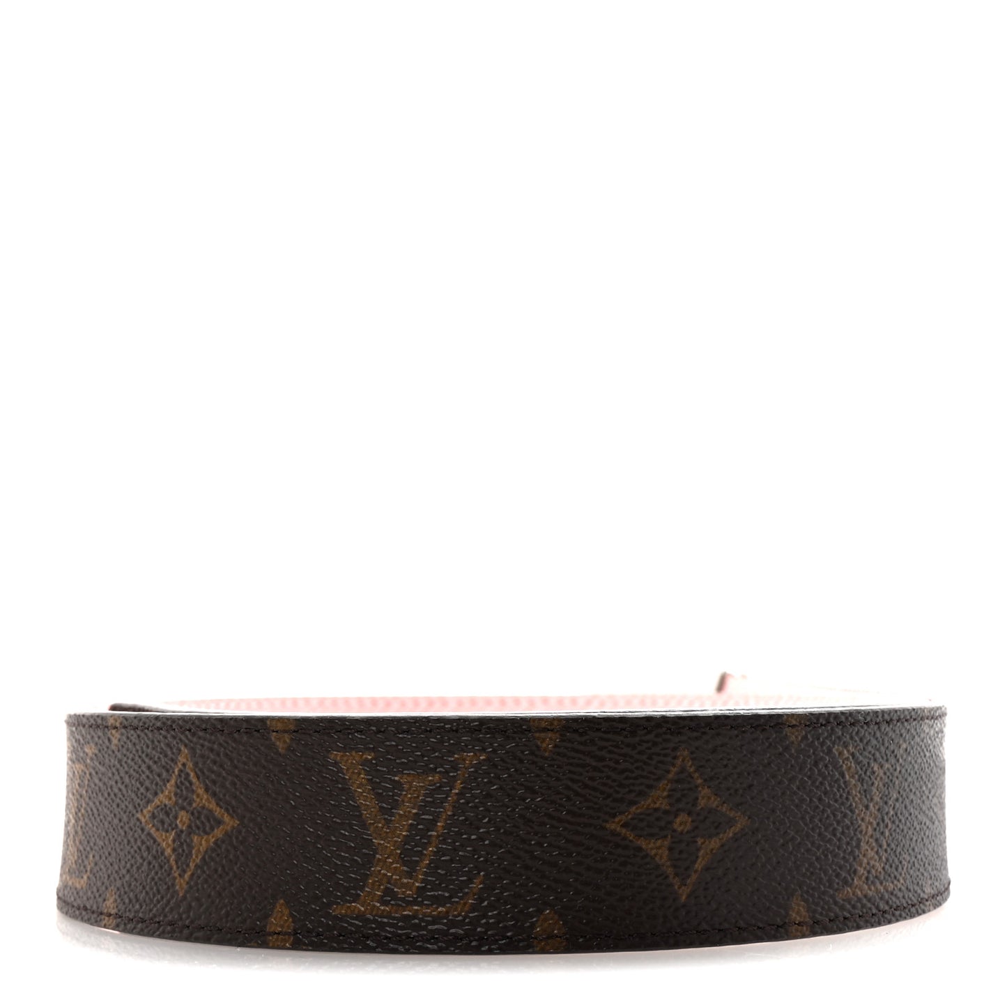 Monogram Epi 35mm LV Circle Reversible Belt 90 36 Rose Ballerine