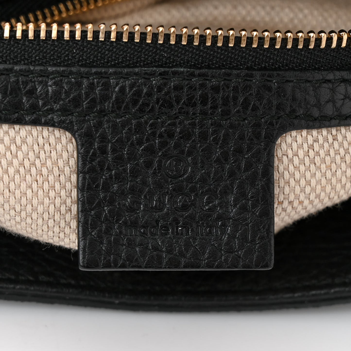 Pebbled Calfskin Medium Soho Chain Shoulder Bag Black