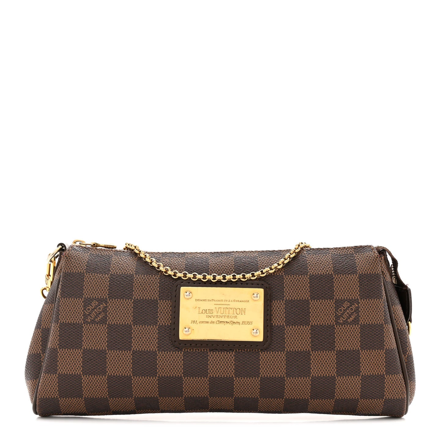 Damier Ebene Eva Clutch