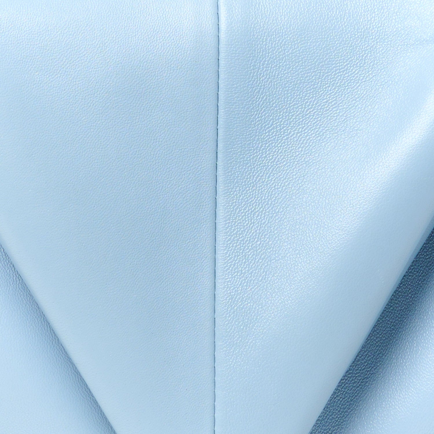 Bottega Veneta Lambskin BV Trine Clutch Ice 9 of 11