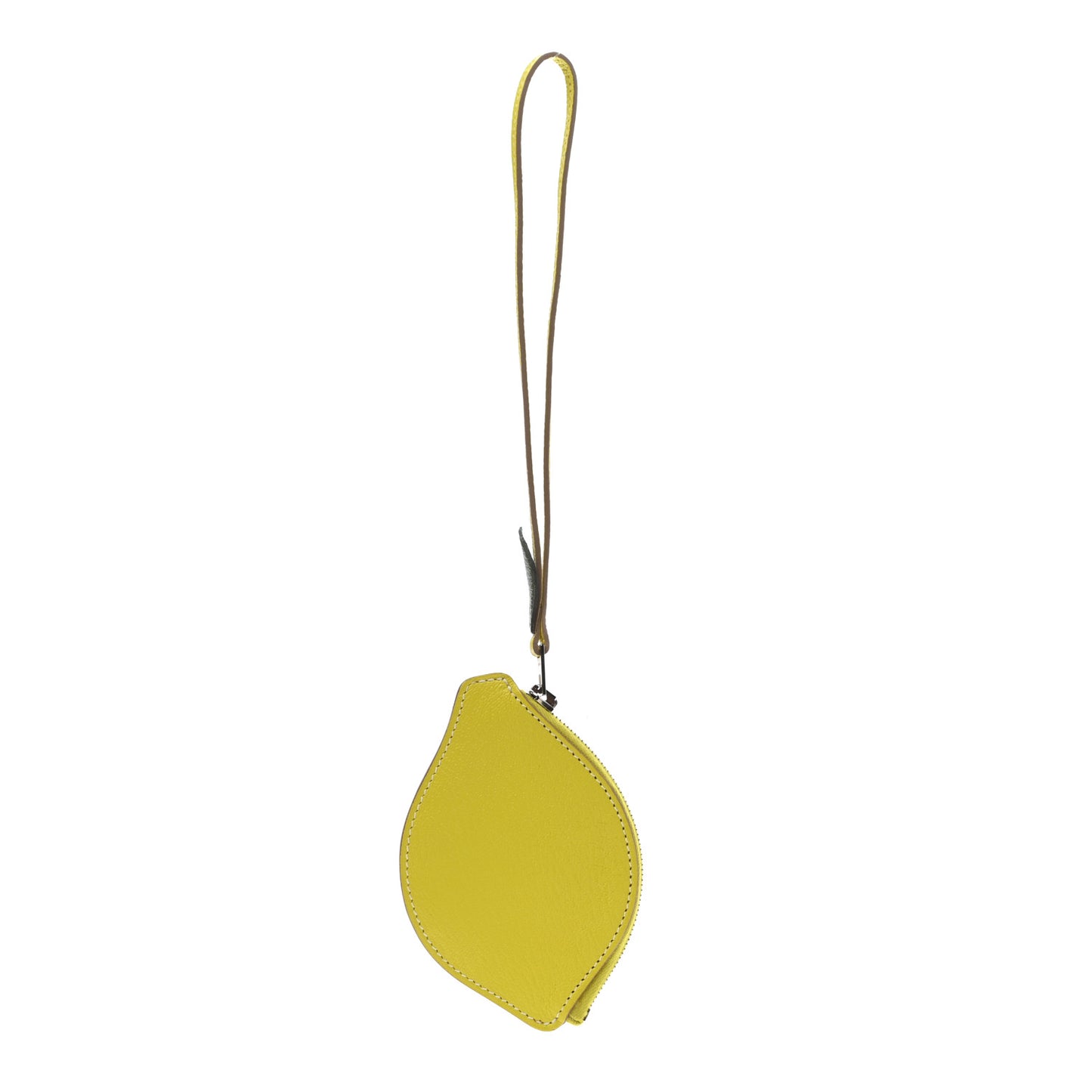 Chevre Mysore Tutti Frutti Citron Coin Purse Charm Lime