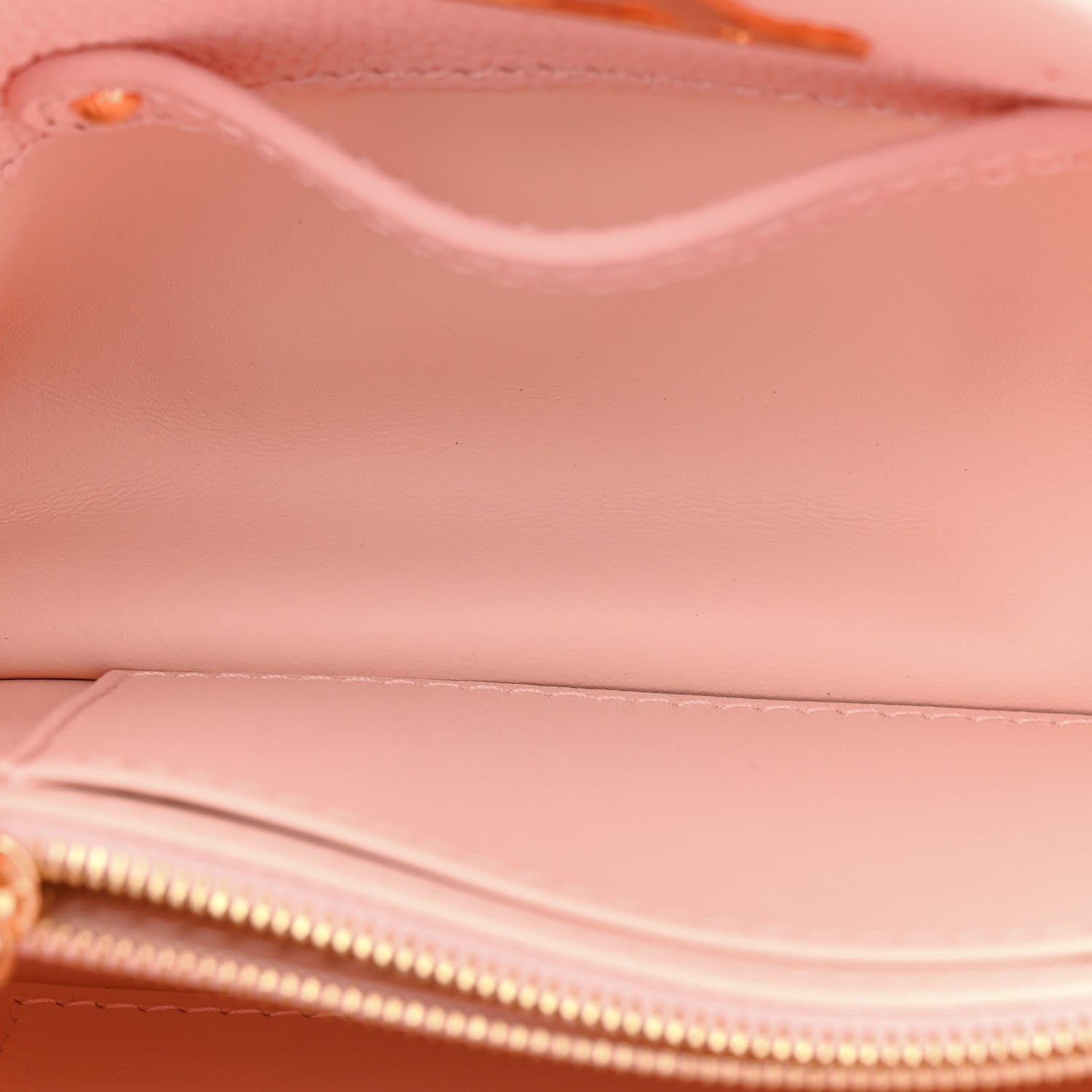 Louis Vuitton Taurillon Capucines East West Mini Rose Jasmin 5 of 11