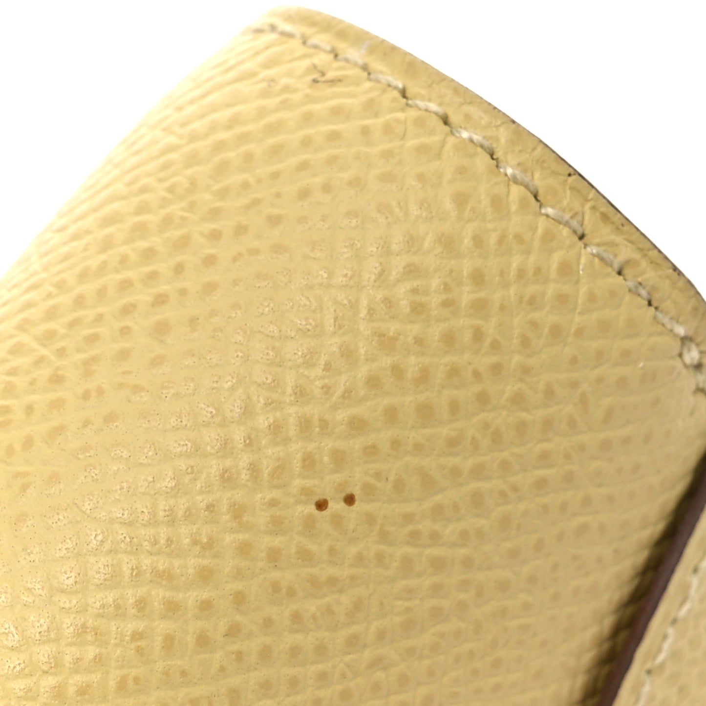 Epsom Constance Long Wallet To Go Wallet Jaune Poussin