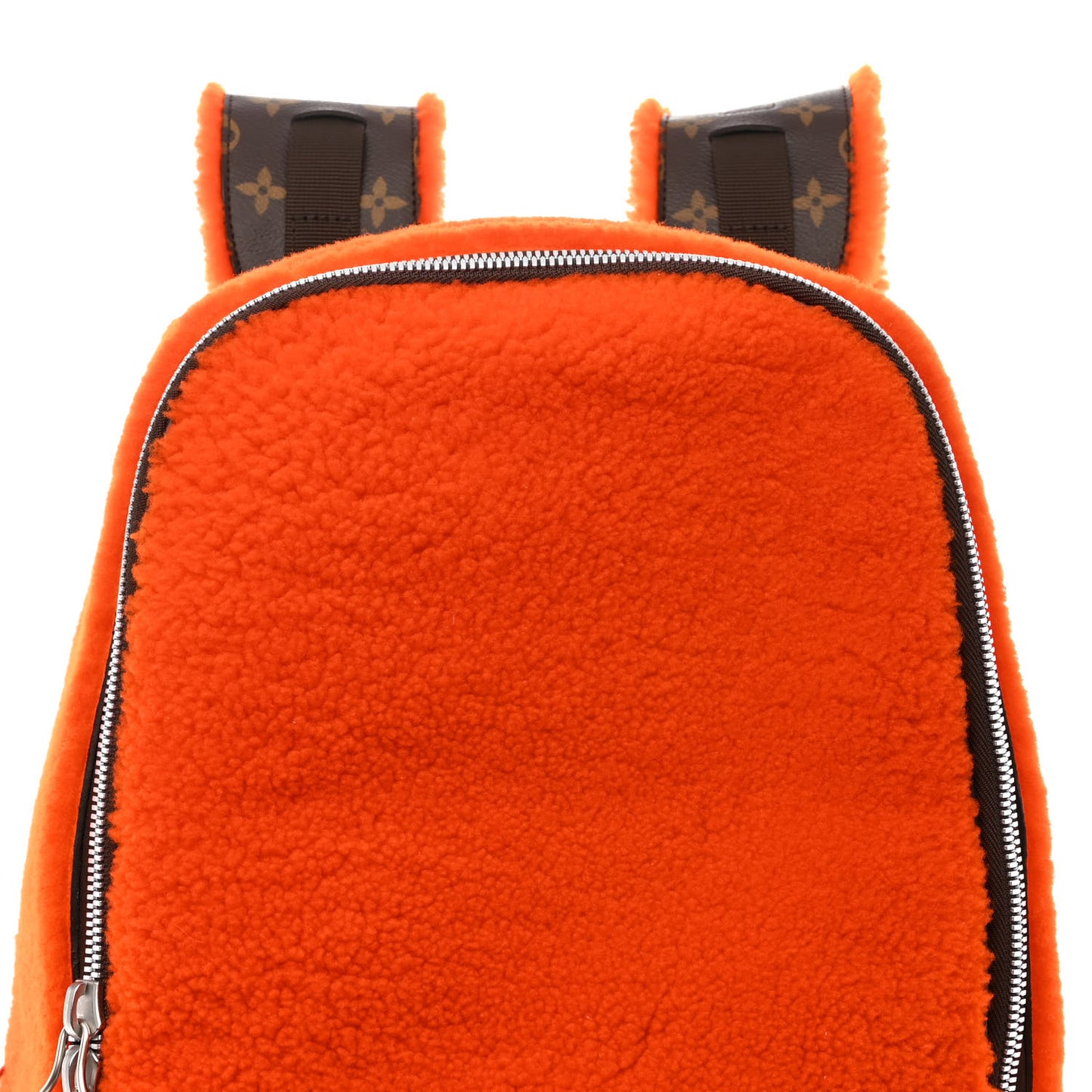 Shearling Monogram Marc Newson Fleece Pack Orange