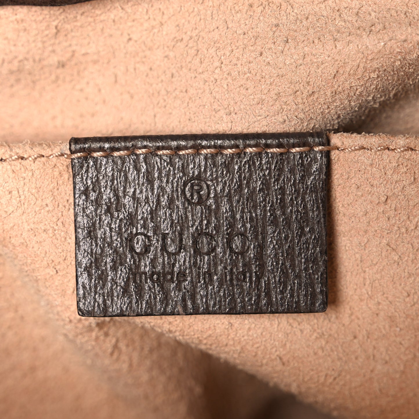 GG Supreme Monogram Small Ophidia Tote Bag Brown