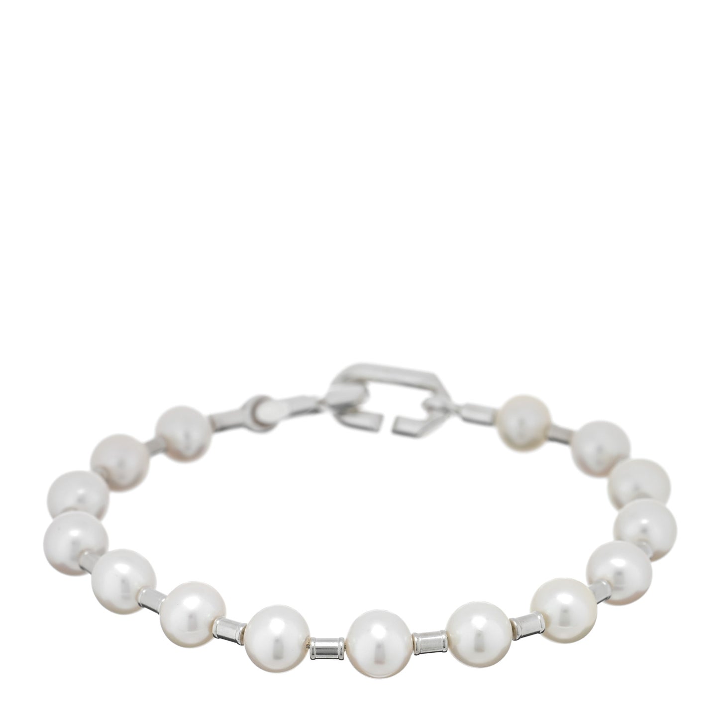 Sterling Silver Pearl 7-8mm HardWear Bracelet