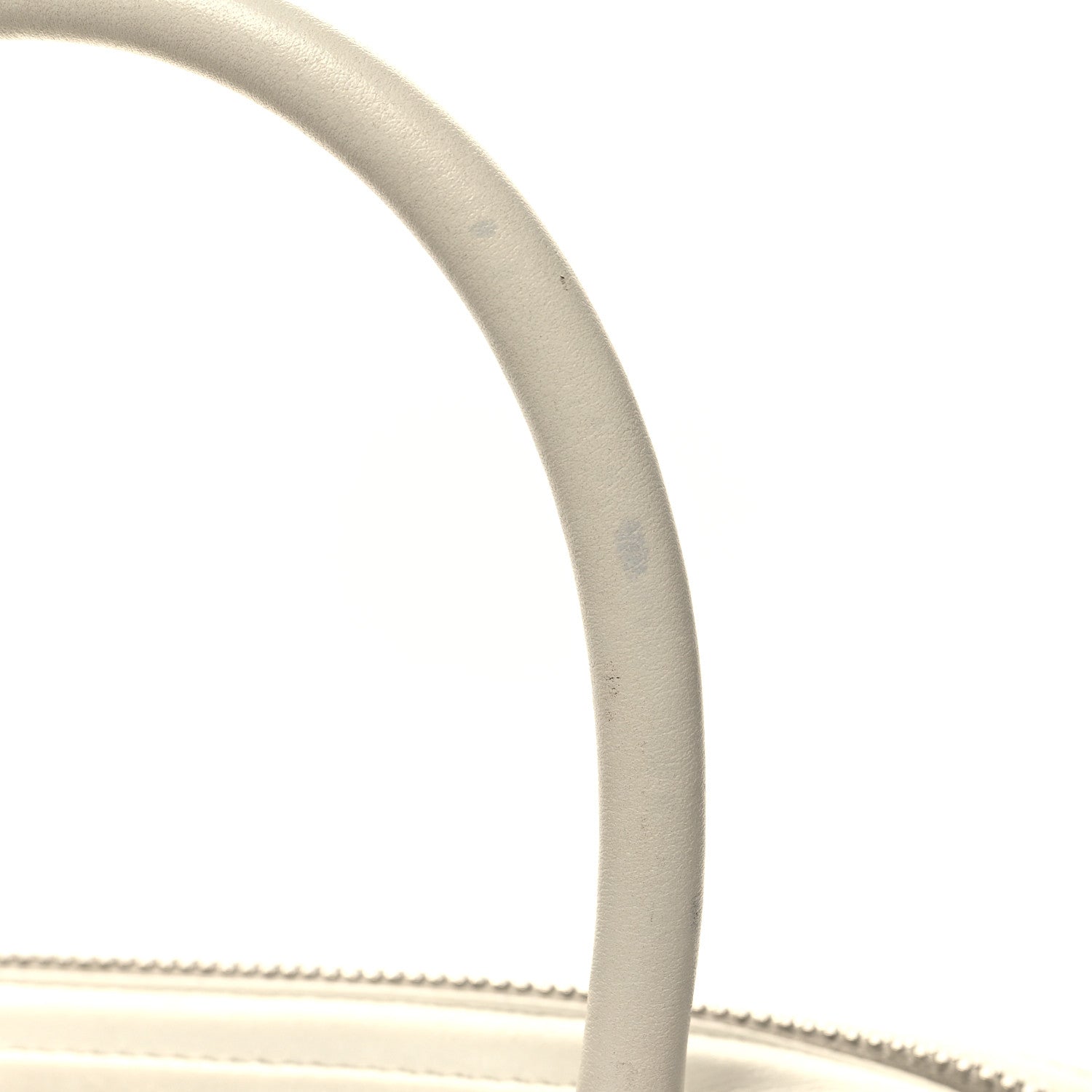 Prada Soft Calfskin Impunture Diagramme Top Handle Crossbody Bag Talco 11 of 11